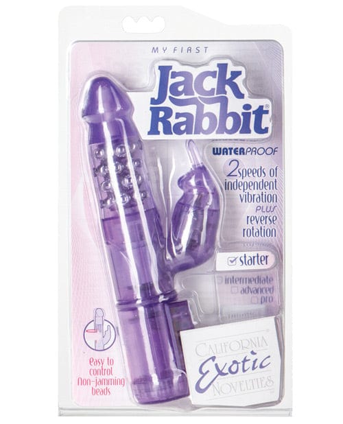 CalExotics Jack Rabbits My First Waterproof Purple Vibrators