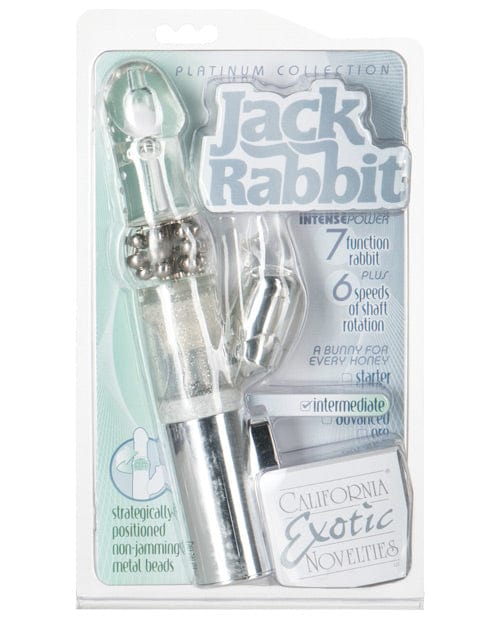 CalExotics Jack Rabbits Platinum Collection Silver Vibrators