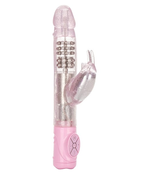CalExotics Jack Rabbits Thrusting Action Pink Vibrators