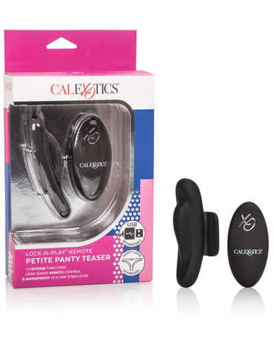 CalExotics Lock-n-play Remote Petite Panty Teaser - Black Vibrators