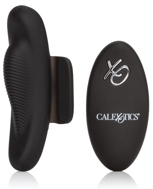 CalExotics Lock-n-play Remote Petite Panty Teaser - Black Vibrators