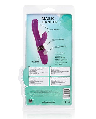 CalExotics Magic Dancer Rabbit Purple Vibrators