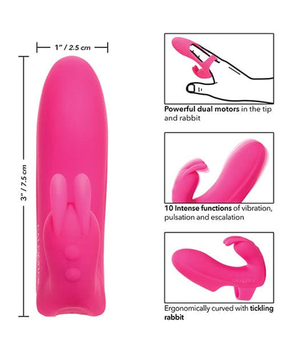CalExotics Mini Marvels Silicone Marvelous Pleaser - Pink Vibrators