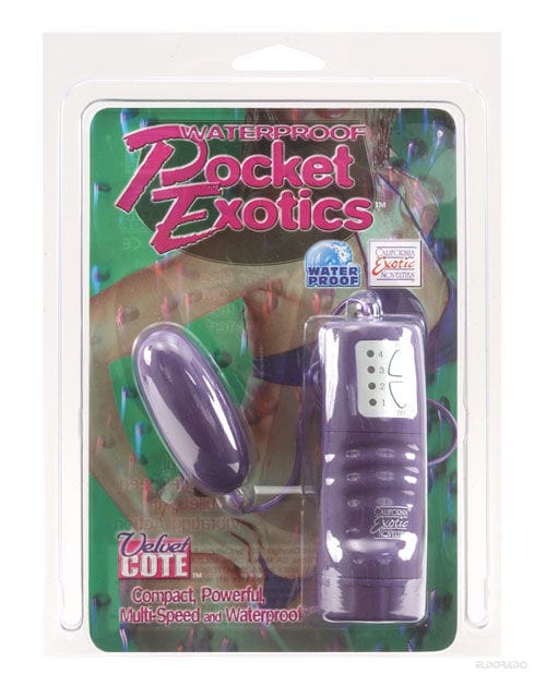 CalExotics Pocket Exotics Bullet Waterproof - Purple Vibrators