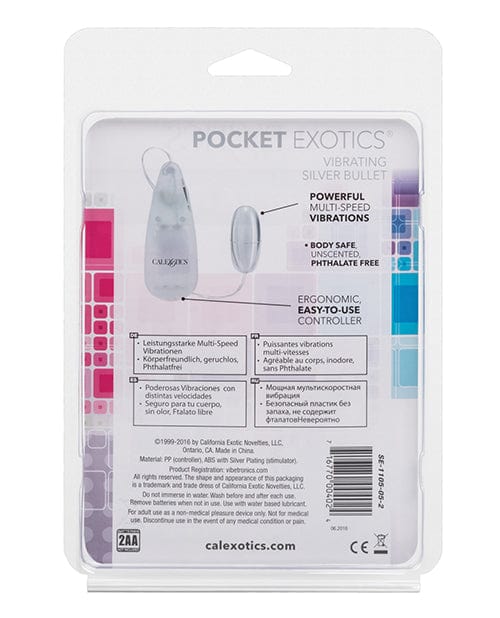 CalExotics Pocket Exotics Ivory Bullet Vibrators