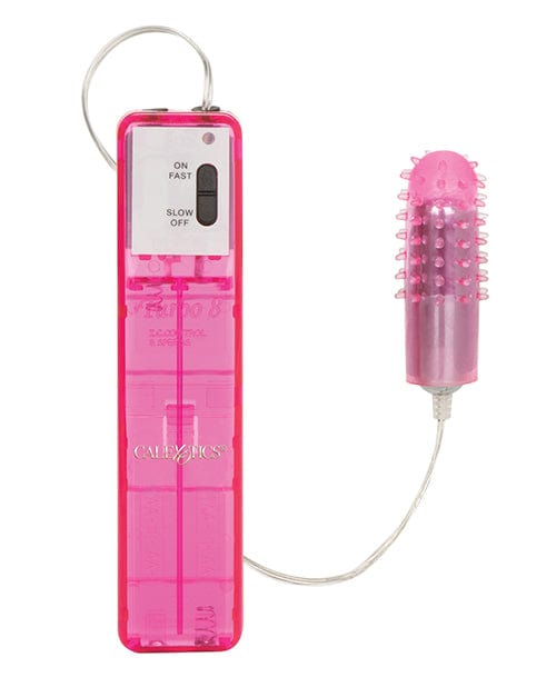 CalExotics Pocket Exotics Turbo 8 Accelerator Single Bullet - Pink Vibrators