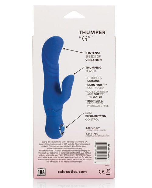 CalExotics Posh Silicone Thumper G Vibrators