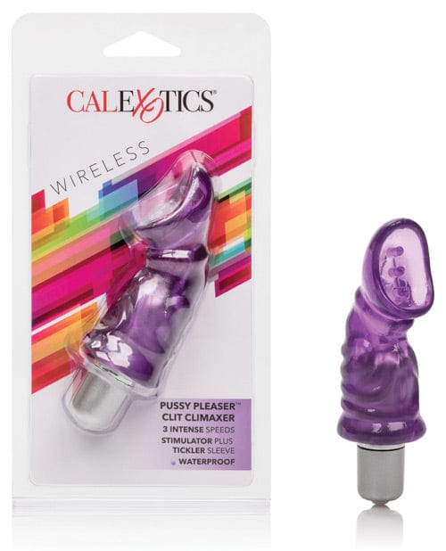 CalExotics Pussy Pleaser Clit Climaxer - Purple Vibrators