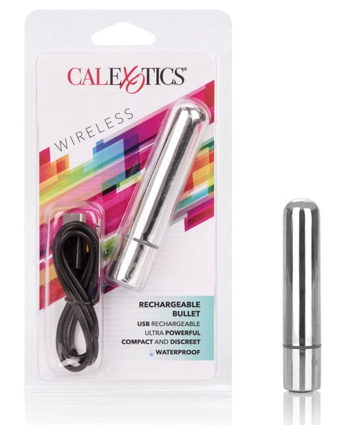 CalExotics Rechargeable Bullet - Silver Vibrators