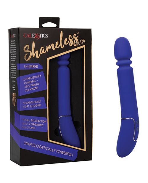 CalExotics Shameless Slim Thumper - Purple Vibrators