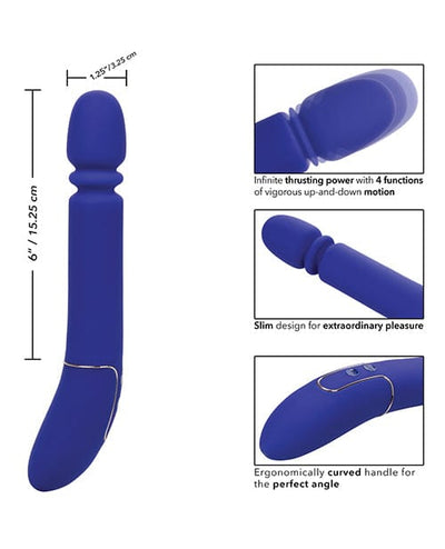 CalExotics Shameless Slim Thumper - Purple Vibrators