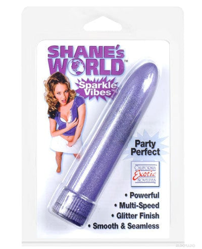 CalExotics Shane's World Sparkle Vibe Purple Vibrators
