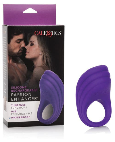 CalExotics Silicone Rechargeable Passion Enhancer - Purple Vibrators