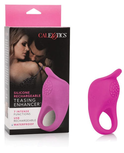 CalExotics Silicone Rechargeable Teasing Enhancer - Pink Vibrators