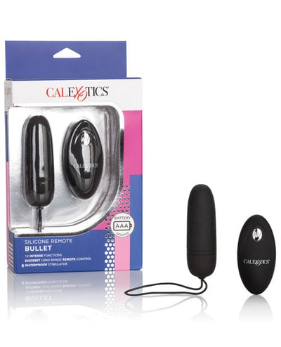 CalExotics Silicone Remote Bullet - Black Vibrators