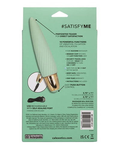 CalExotics Slay #SatisfyMe - Green Vibrators