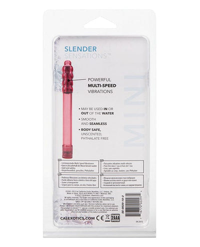 CalExotics Slender Sensations - Red Vibrators