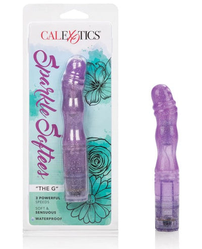 CalExotics Sparkle Softees G - Purple Vibrators