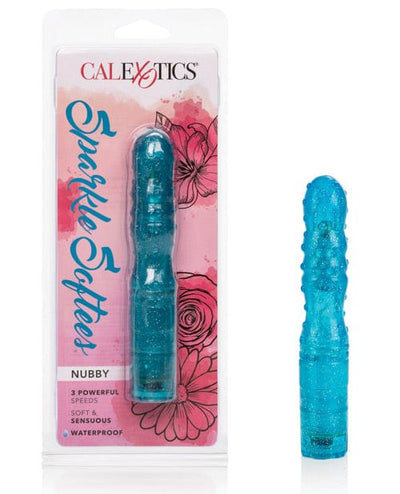 CalExotics Sparkle Softees Nubbie - Blue Vibrators