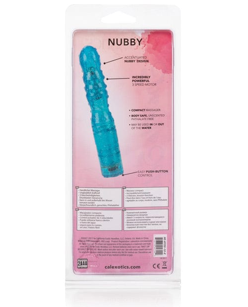 CalExotics Sparkle Softees Nubbie - Blue Vibrators