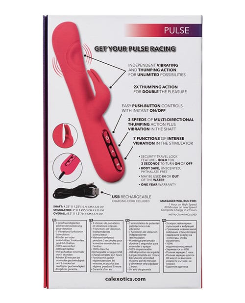 CalExotics Throb Pulse - Pink Vibrators