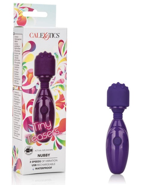 CalExotics Tiny Teasers Nubby - Purple Vibrators