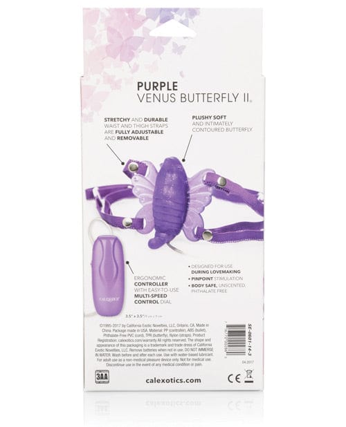 CalExotics Venus Butterfly 2 - Purple Vibrators