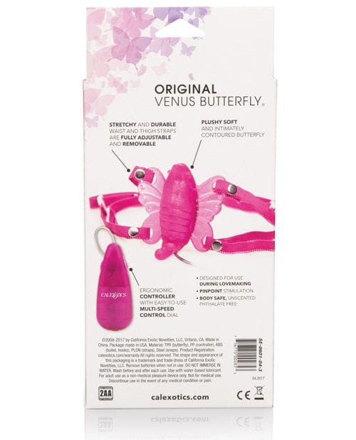 CalExotics Venus Butterfly - Pink Vibrators