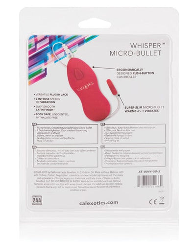 CalExotics Whisper Micro Bullet Vibrators