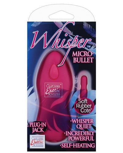 CalExotics Whisper Micro Bullet Pink Vibrators