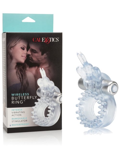 CalExotics Wireless Butterfly Ring - Clear Vibrators