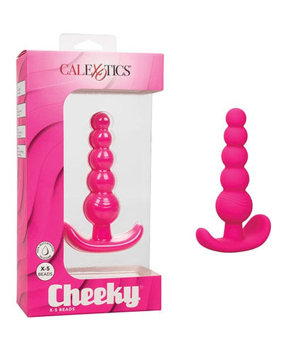 California Exotic Novelties Cheeky X-5 Beads - Pink Anal Toys