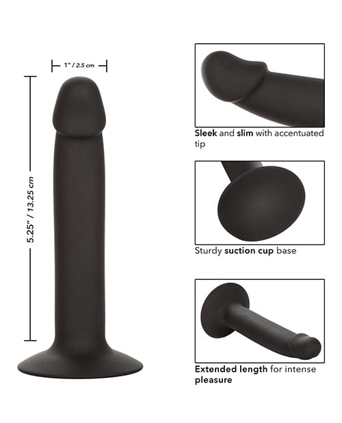 California Exotic Novelties Silicone Slim Anal Stud - Black Anal Toys