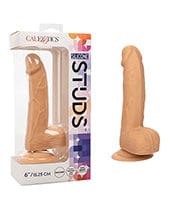 California Exotic Novelties Silicone Studs 6" Dildo Ivory Dildos