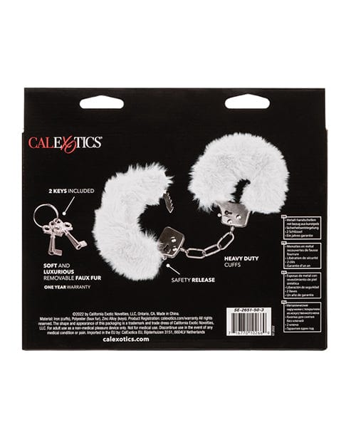 California Exotic Novelties Ultra Fluffy Furry Cuffs Kink &amp; BDSM