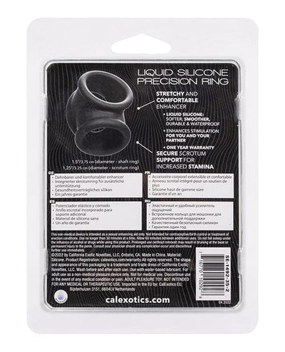 California Exotic Novelties Alpha Liquid Silicone Precision Ring - Grey Penis Toys