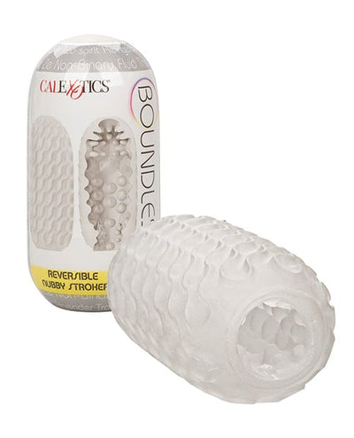 California Exotic Novelties Boundless Reversible Nubby Stroker - White Penis Toys