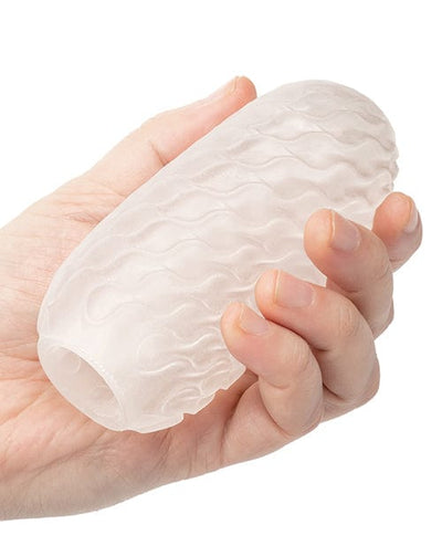 California Exotic Novelties Boundless Reversible Nubby Stroker - White Penis Toys