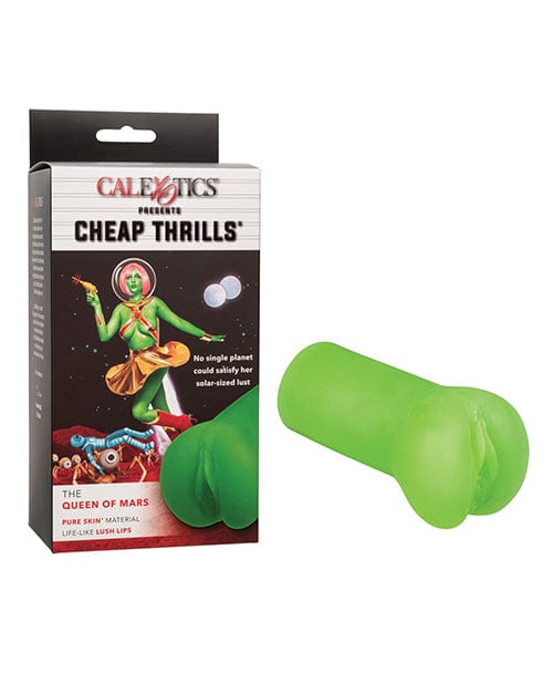 California Exotic Novelties Cheap Thrills The Queen Of Mars Pussy Masturbator - Green Penis Toys