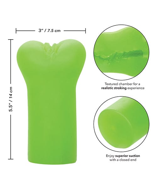 California Exotic Novelties Cheap Thrills The Queen Of Mars Pussy Masturbator - Green Penis Toys