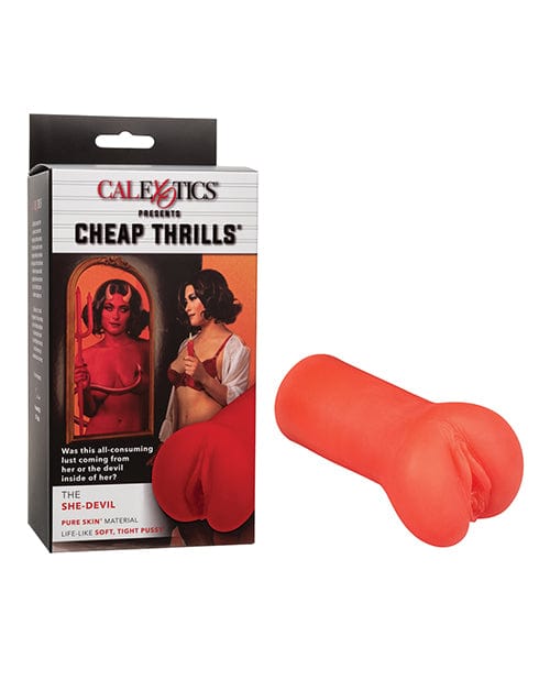Cheap Thrills The She-devil Pussy Masturbator - Red