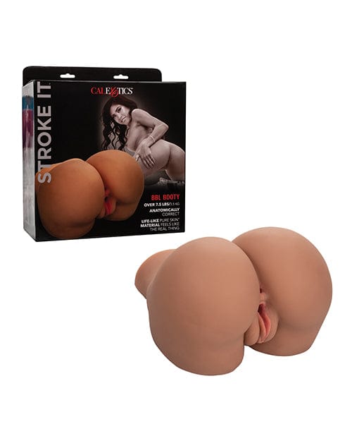 California Exotic Novelties Stroke It Bbl Booty Brown Penis Toys