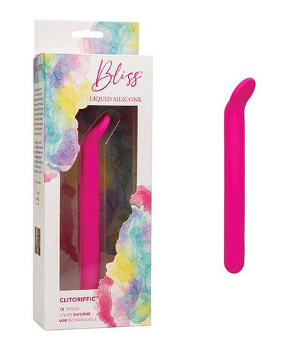 California Exotic Novelties Bliss Liquid Silicone Clitoriffic - Pink Vibrators