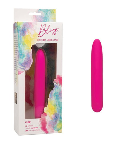 California Exotic Novelties Bliss Liquid Silicone Vibe - Pink Vibrators