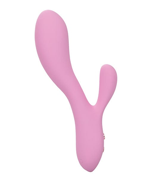 California Exotic Novelties Contour Zoie Flexible Dual Massager - Pink Vibrators