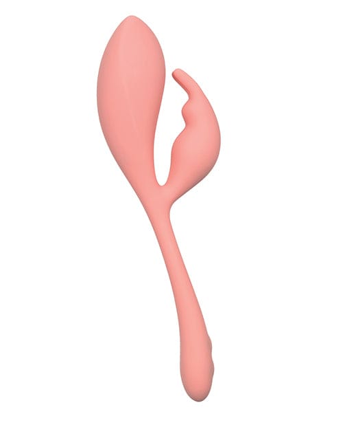 California Exotic Novelties Elle Liquid Silicone Bunny - Pink Vibrators