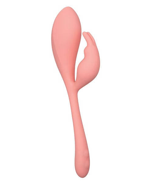 California Exotic Novelties Elle Liquid Silicone Bunny - Pink Vibrators