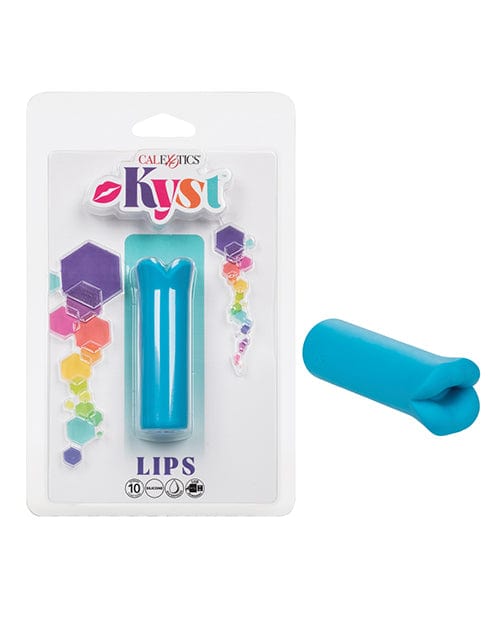 California Exotic Novelties Kyst Lips Petite Massager Blue Vibrators