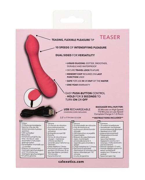 California Exotic Novelties Liquid Silicone Pixies - Pink Vibrators