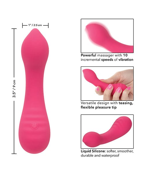 California Exotic Novelties Liquid Silicone Pixies - Pink Vibrators